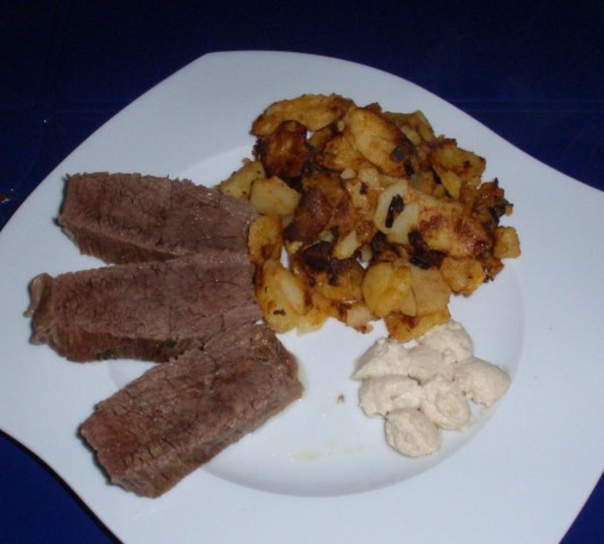Tafelspitz mit Bratkartoffeln - Rezept