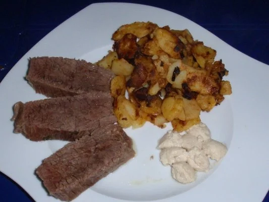 Tafelspitz mit Bratkartoffeln - Rezept