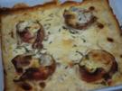Umwickelte Schweinefiletmedaillons in Frischkäsesauce - Rezept
