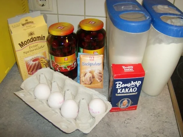 Kirschtorte schnell und einfach - Rezept - Bild Nr. 2