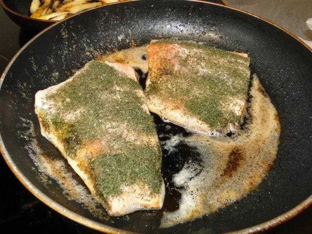 Forellenfilets in Spinatsauce - Rezept - Bild Nr. 4