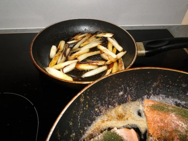 Forellenfilets in Spinatsauce - Rezept - Bild Nr. 5