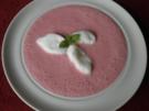 Kalte Erdbeersuppe ... - Rezept