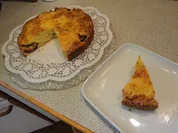 Zwetschgen / Pflaumen Kuchen mit Marzipan Brösel - Rezept