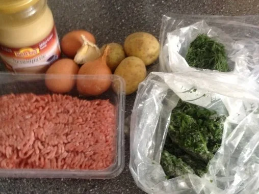 Kartoffel - Hack - Bratlinge mit Tahina - Rezept - Bild Nr. 2