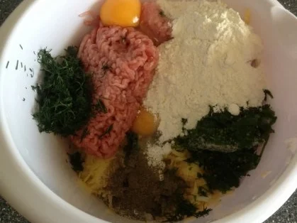 Kartoffel - Hack - Bratlinge mit Tahina - Rezept - Bild Nr. 4