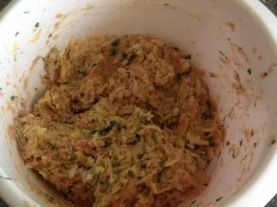 Kartoffel - Hack - Bratlinge mit Tahina - Rezept - Bild Nr. 5