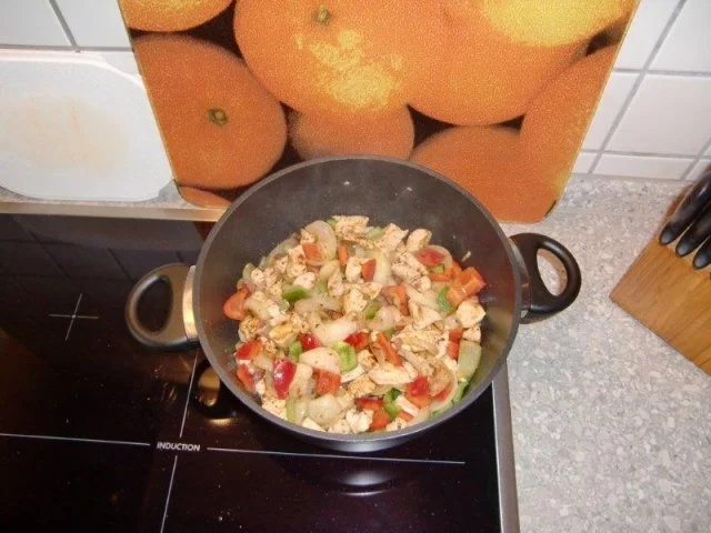 Rezept: Scharfe Reispfanne Bild Nr. 4 Scharfe Reispfanne - Rezept - Bild Nr. 4