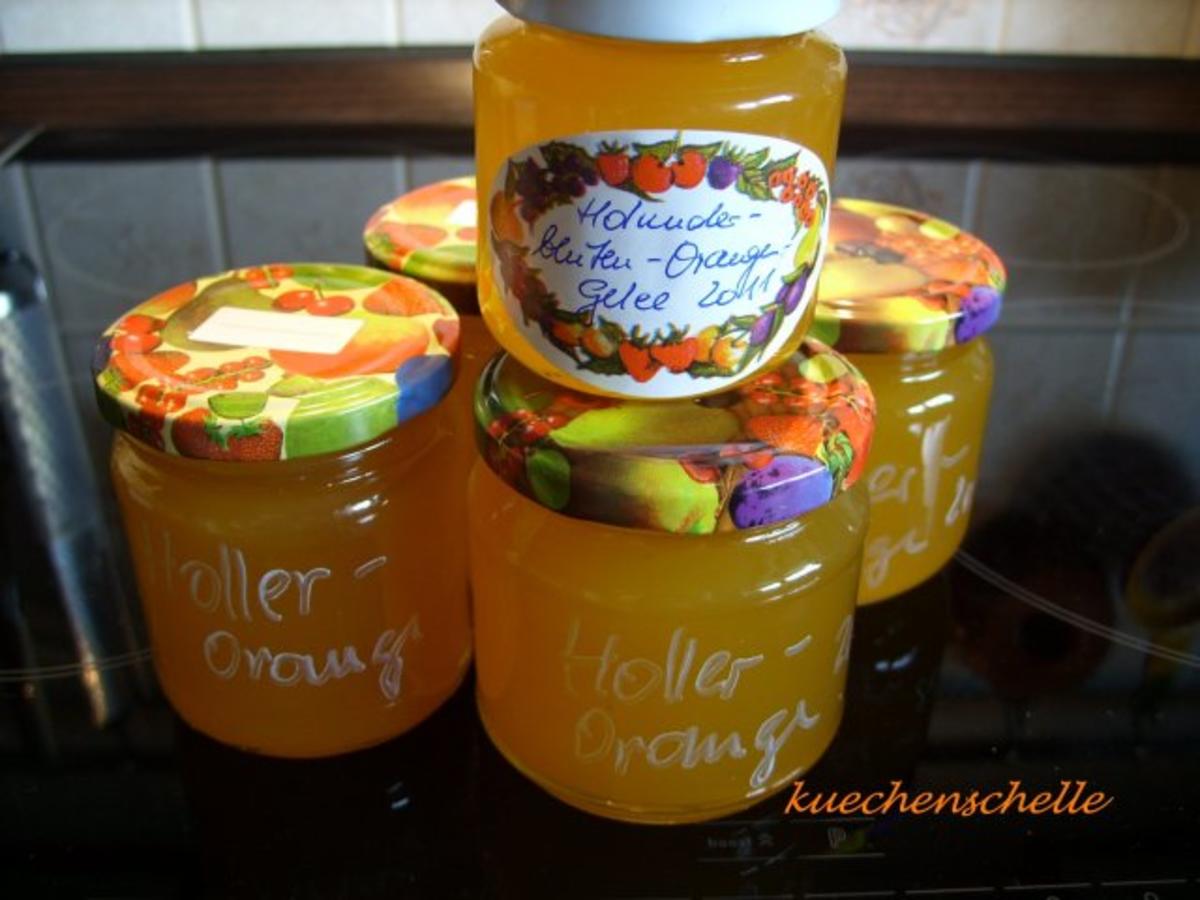 Konfitüre & Co: Hollunderblüten-Orangen-Gelee - Rezept