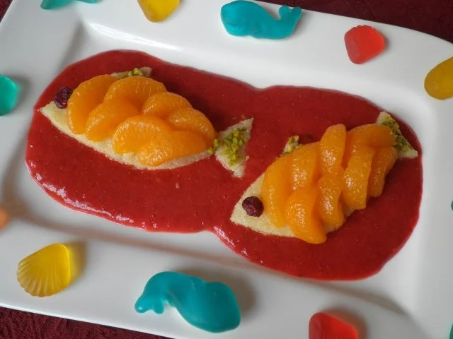 Rezepte für Kinder 11 : Goldfische im roten Meer ... - Rezept - Bild Nr. 2