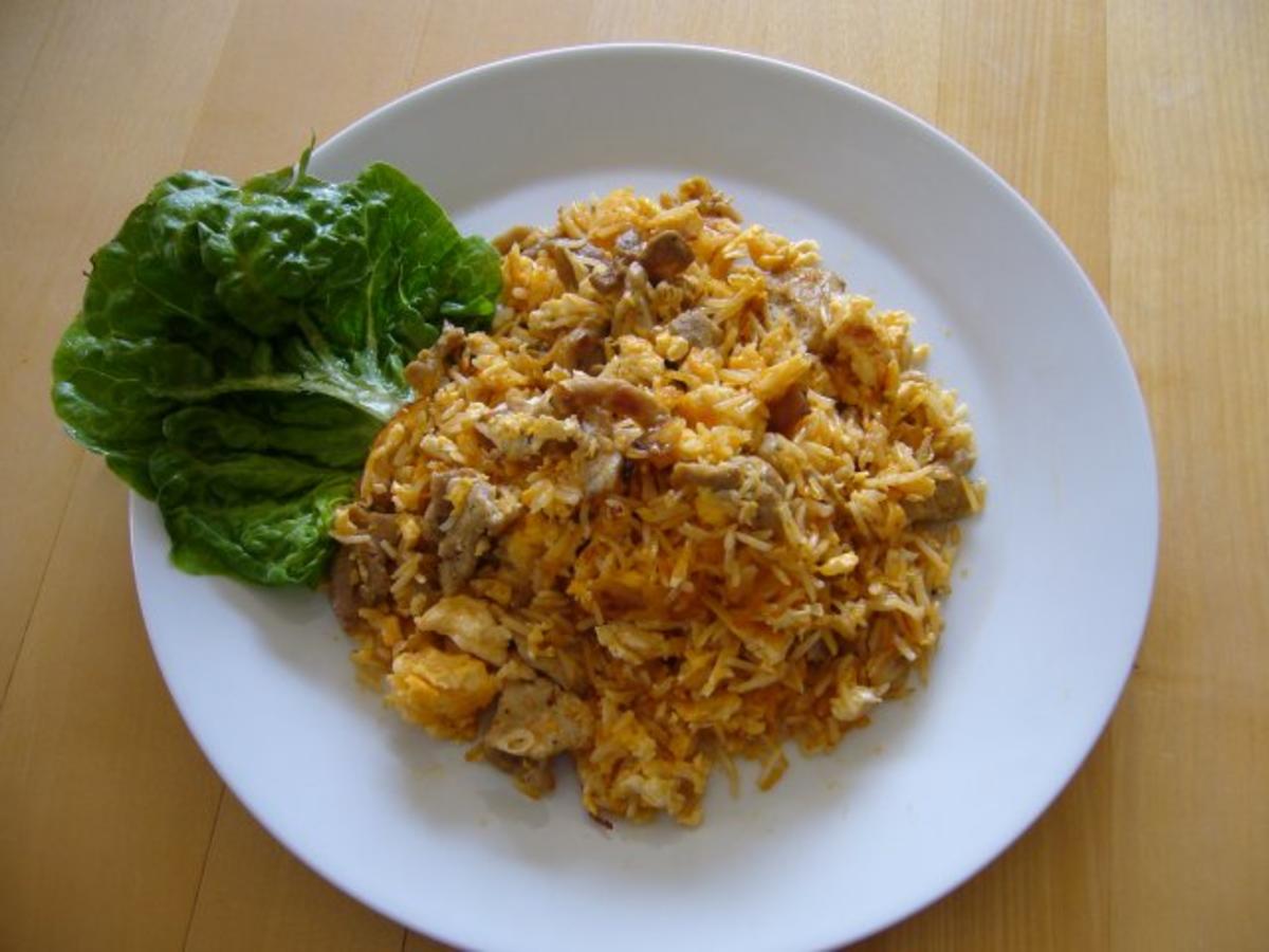 Gyros-Eier-Reis-Pfanne - Rezept mit Bild - kochbar.de