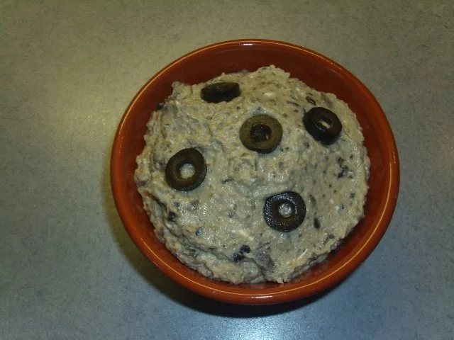 Rezept: Auberginen-Olivencreme Auberginen-Olivencreme - Rezept