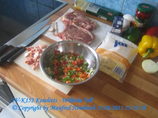 Fleisch - gratinierte Koteletts nach der Art von „Wilhelm Tell“ - Rezept - Bild Nr. 6