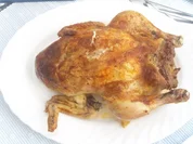 Brathuhn mit Hackfüllung - Rezept