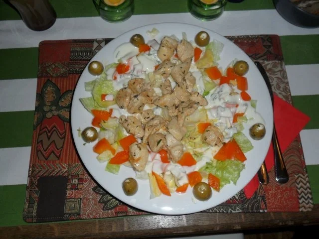 Salat meets Pute - Rezept