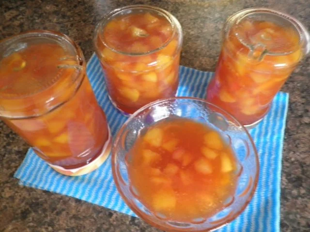 Beschwipste Pfirsich - Konfitüre ... - Rezept - Bild Nr. 3