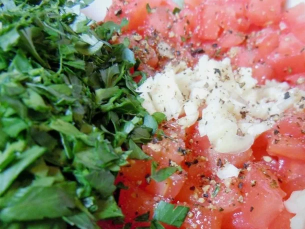 Tomaten-Weichweizen-Salat - Rezept - Bild Nr. 3