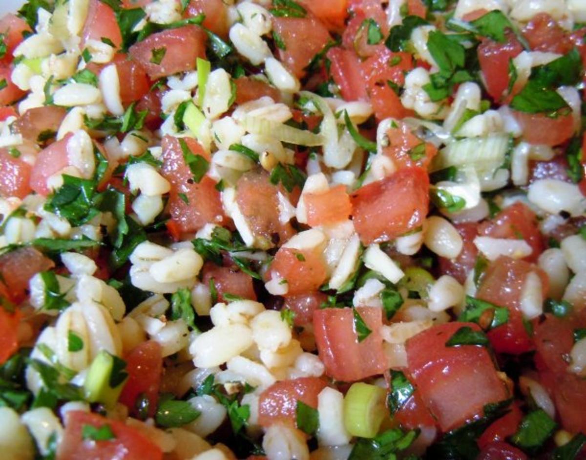 Tomaten-Weichweizen-Salat - Rezept - Bild Nr. 7