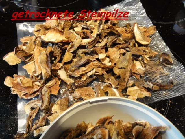 Pilze:   CHAMPIGNON + STEINPILZPULVER als Vorrat - Rezept - Bild Nr. 6