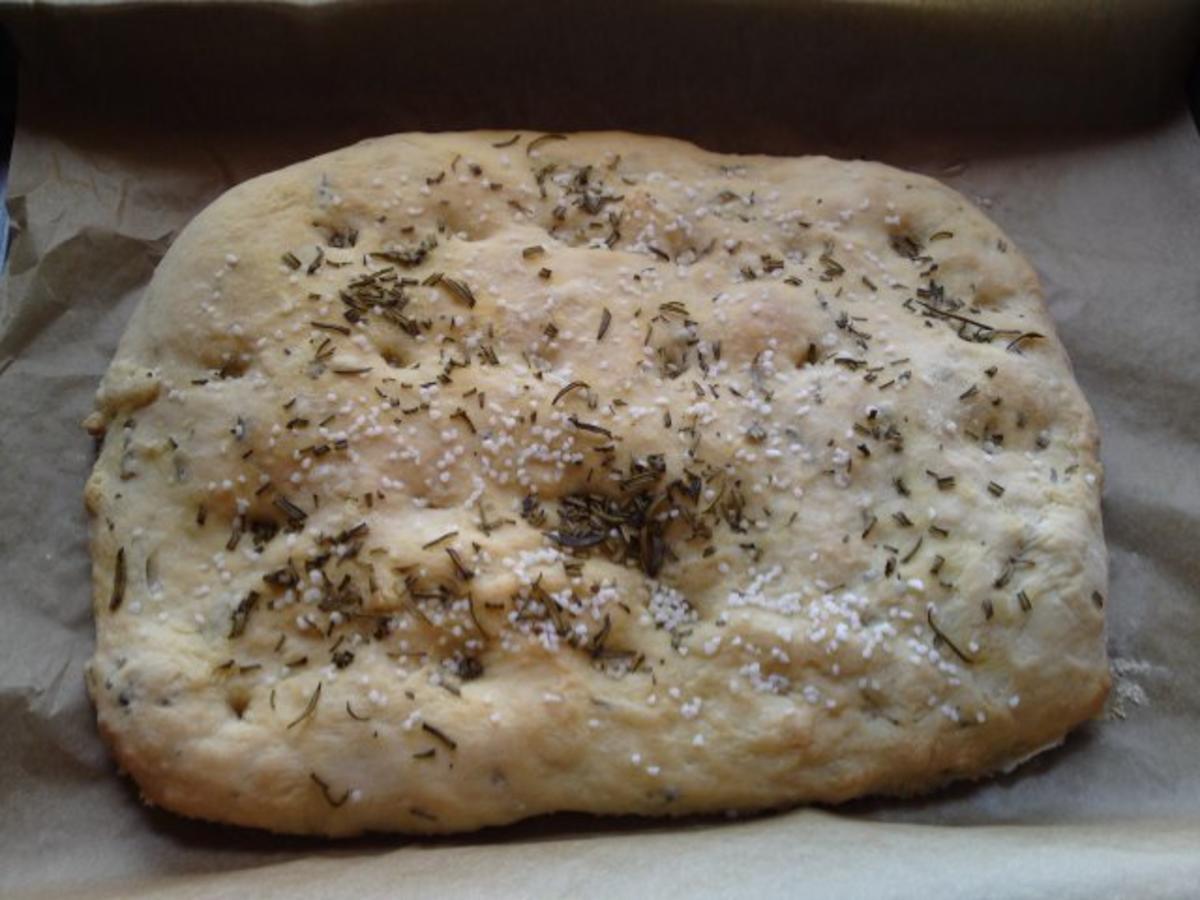 Bilder für Italienisches Rosmarin-Brot - Rezept