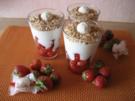 Erdbeeren mit Kokossahne - Rezept