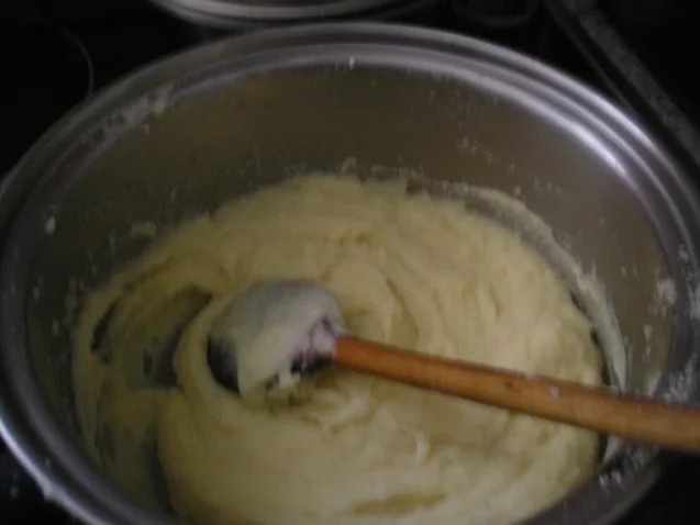 Rezept: Gebackener Leberkäse mit Kartoffelpüree und Gemüse Bild Nr. 3 Gebackener Leberkäse mit Kartoffelpüree und Gemüse - Rezept - Bild Nr. 3