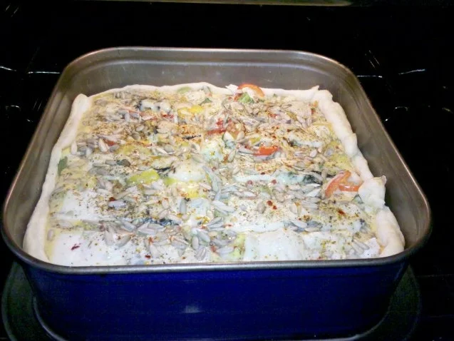 Quiche: Knusprig-pikante Gemüse-Quiche - Rezept - Bild Nr. 7