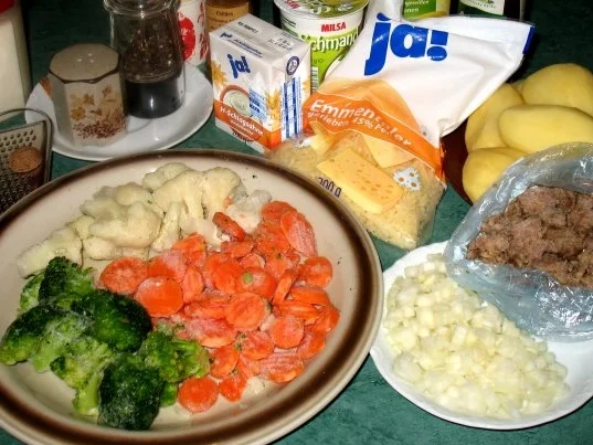 Gratin - Kartoffel-Gemüse-Hack-Gratin - Rezept - Bild Nr. 2