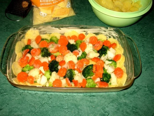 Gratin - Kartoffel-Gemüse-Hack-Gratin - Rezept - Bild Nr. 4