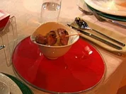 Kürbissuppe mit Entenspieß à la Henssler - Rezept