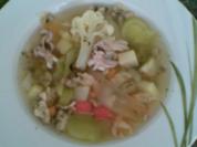 schnelle Meeresfrüchtesuppe - Rezept