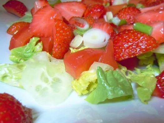 Fruchtig-scharfer Salat mit Ziegenkäse - Rezept - Bild Nr. 6