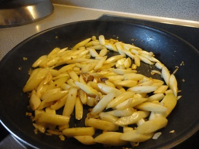 Rezept: Spargel Tagliatelle in Safran Sahne Sauce Bild Nr. 4 Spargel Tagliatelle in Safran Sahne Sauce - Rezept - Bild Nr. 4