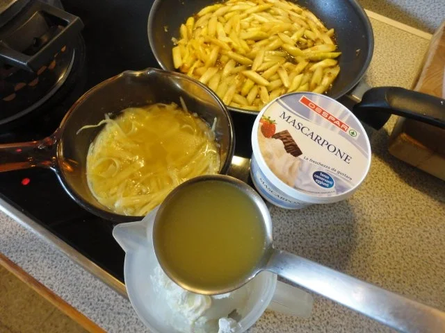 Rezept: Spargel Tagliatelle in Safran Sahne Sauce Bild Nr. 6 Spargel Tagliatelle in Safran Sahne Sauce - Rezept - Bild Nr. 6