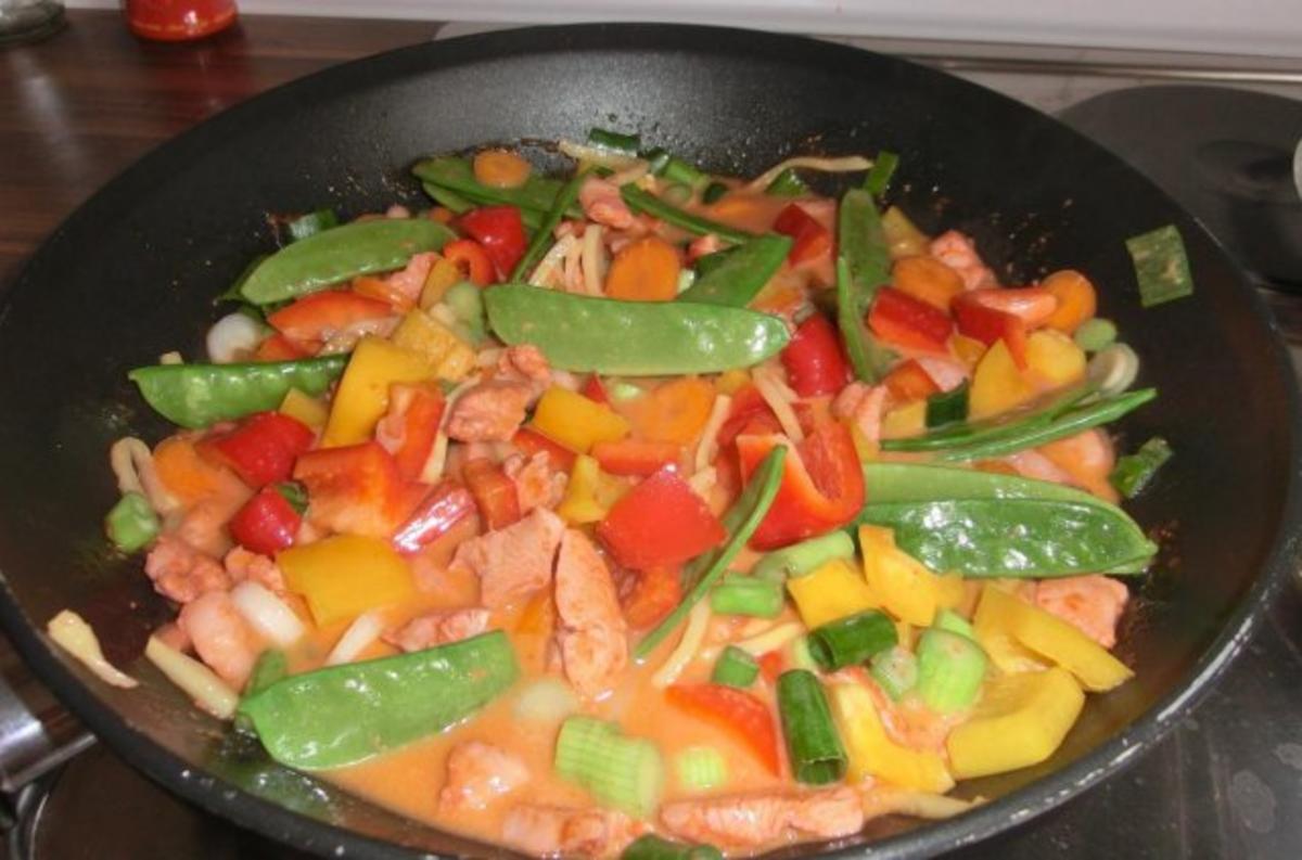 Thailändische Wok Pfanne - Rezept - Bild Nr. 3