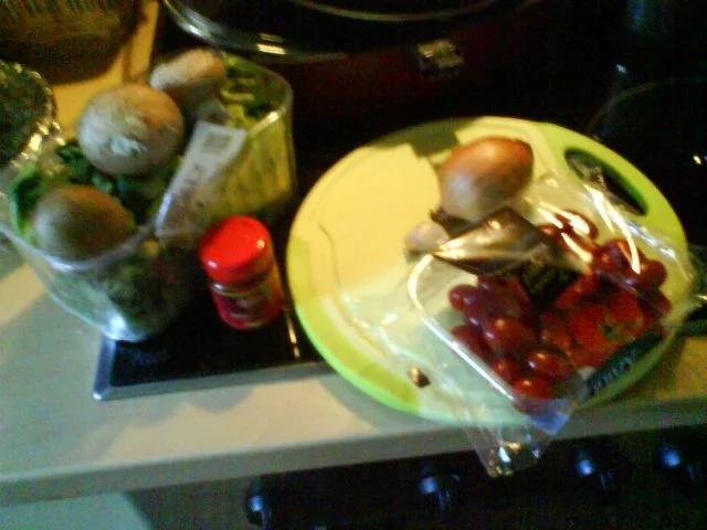 Champignon-Tomaten-Feldsalat - Rezept - Bild Nr. 4