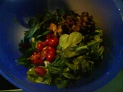 Champignon-Tomaten-Feldsalat - Rezept