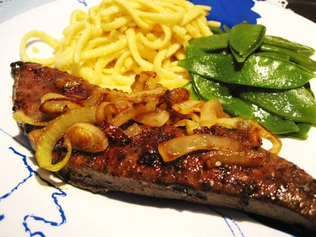 Rezept: Junge Rinderleber Junge Rinderleber - Rezept