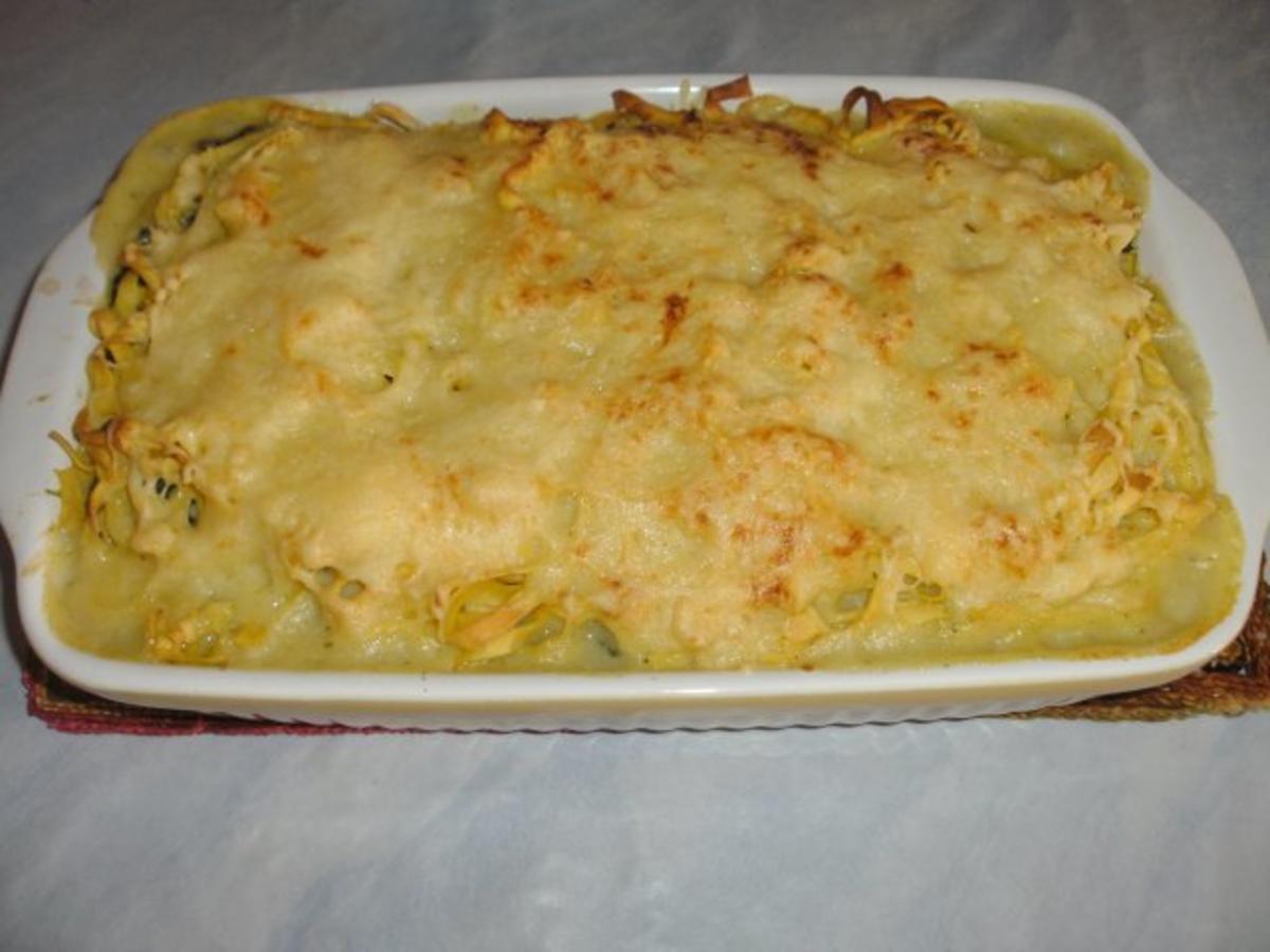 Lachs - Lasagne mit Spinat - Rezept mit Bild - kochbar.de