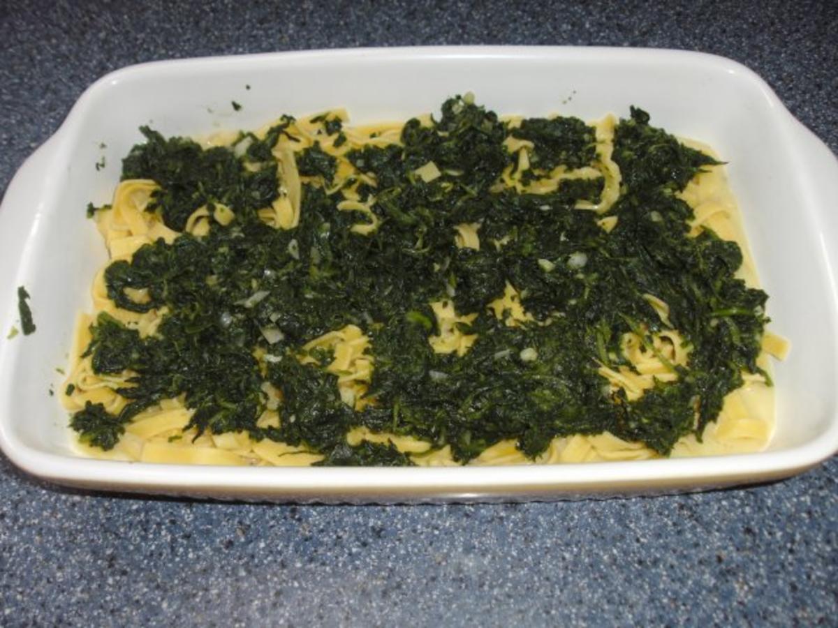 Lachs - Lasagne mit Spinat - Rezept - Bild Nr. 4