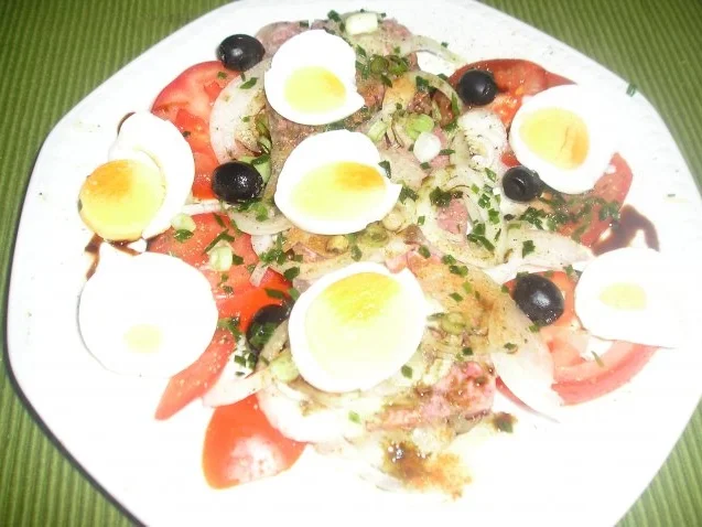 Knoblauchsülze mit Kürbiskernöl - Rezept