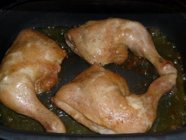 Knoblauchhühnchen mit Bratkartoffeln - Rezept - Bild Nr. 4