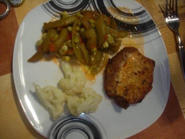 Zuckerschoten mit dicken Bohnen - Rezept