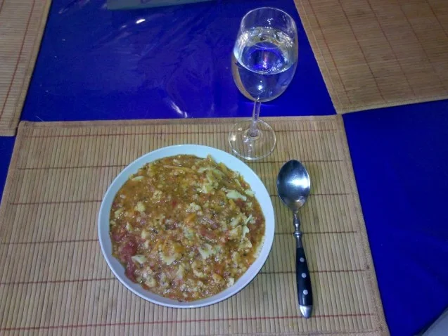 Eintopf: Pikanter bunter Nudeleintopf! - Rezept