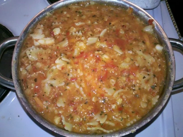 Eintopf: Pikanter bunter Nudeleintopf! - Rezept - Bild Nr. 4