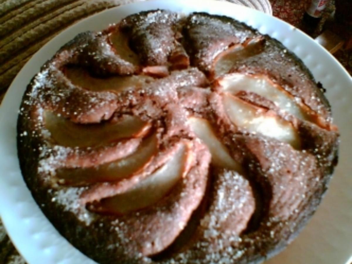 Birnen Schoko Kuchen - einfach - von Ladyfalke Birnen Schoko Kuchen - einfach - von Ladyfalke