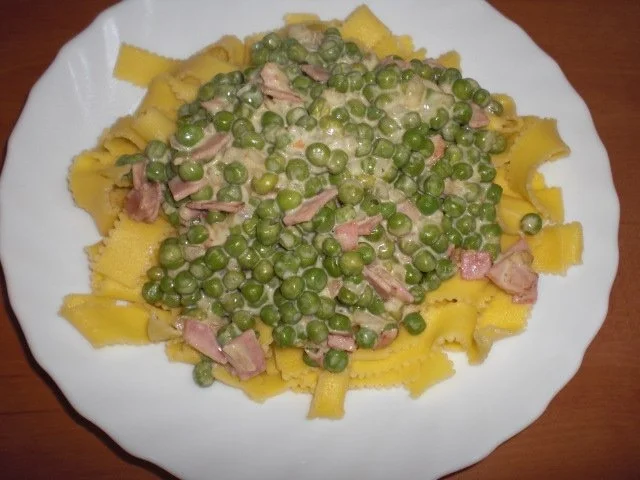 Erbsen-Schinken-Soße - Rezept - Bild Nr. 2