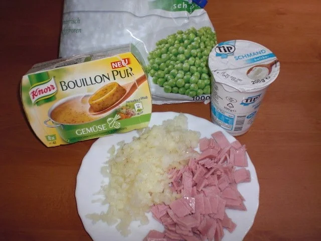 Erbsen-Schinken-Soße - Rezept - Bild Nr. 3