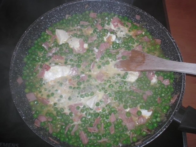 Erbsen-Schinken-Soße - Rezept - Bild Nr. 6