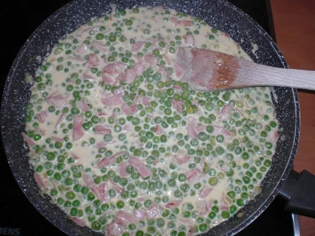 Erbsen-Schinken-Soße - Rezept - Bild Nr. 7